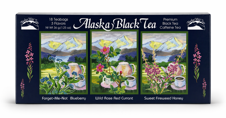 Alaska Wildflowers Black Tea Sampler