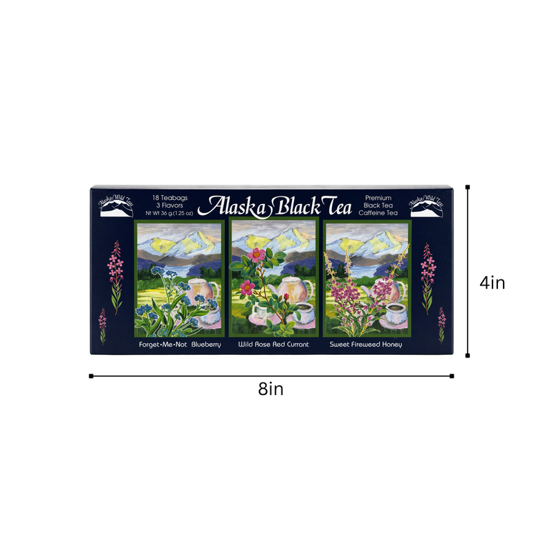 Alaska Wildflowers Black Tea Sampler