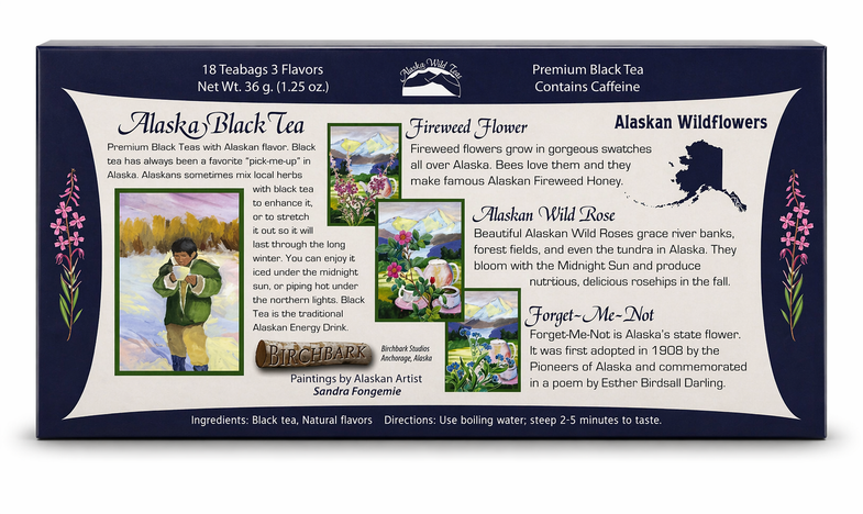 Alaska Wildflowers Black Tea Sampler