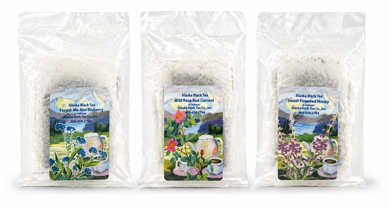 Alaska Wildflowers Black Tea Sampler