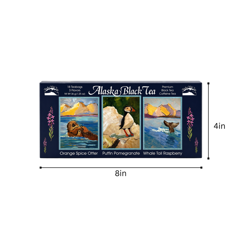 Alaska Coastal Black Tea Sampler