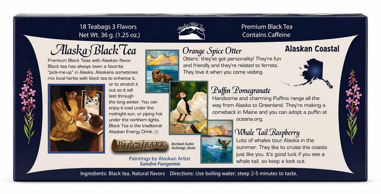 Alaska Coastal Black Tea Sampler