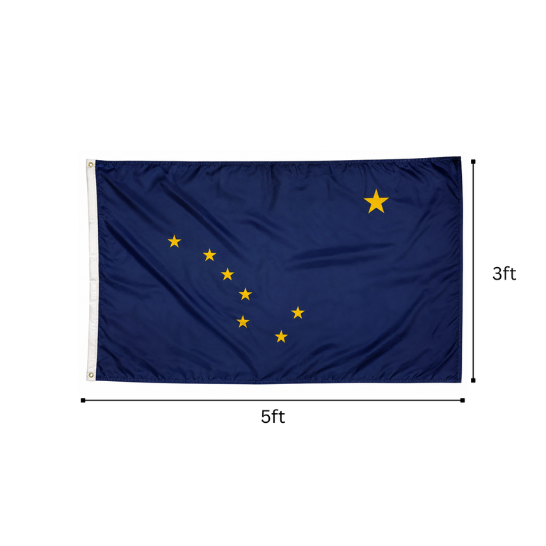 Alaska 3'x5' State Flag