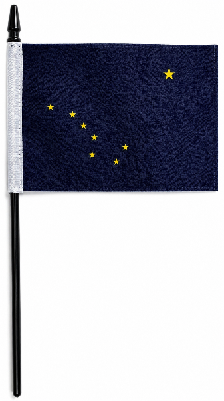 Alaska Mini State Flag