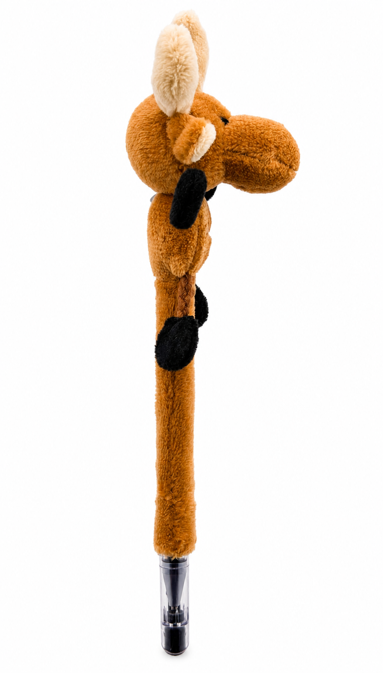 Alaska Moose Plush Pen