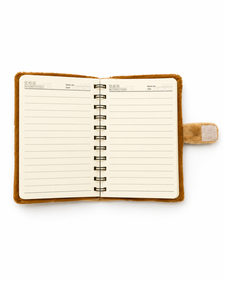 Alaska Moose Plush Notebook