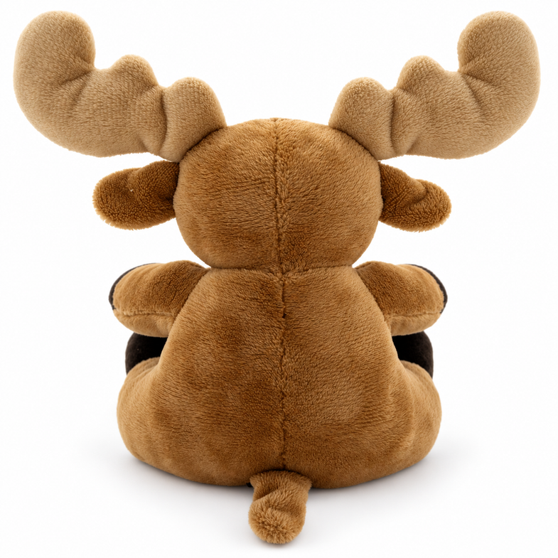 Alaska Big Eye Moose Plush 6"