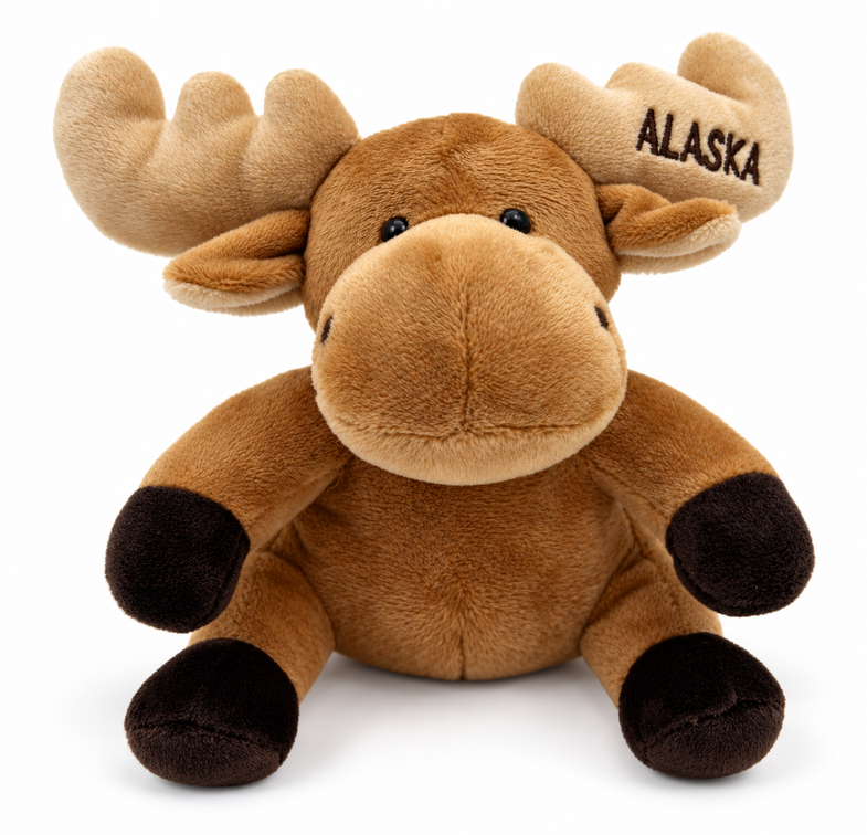 Alaska Moose Plush 6"