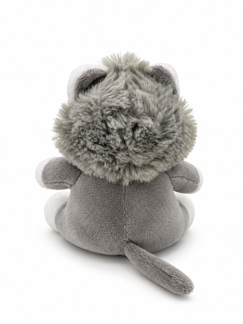 Alaska Big Eye Wolf Plush 6"