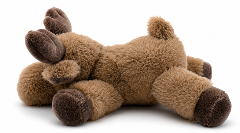 Alaska Laying Moose Plush