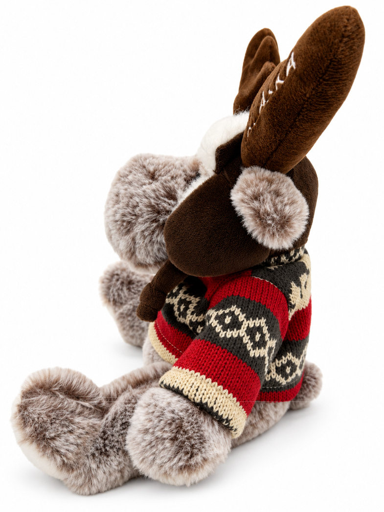 Alaska Moose Plush w/Clothes 9"