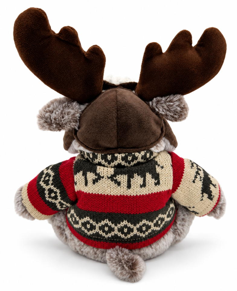 Alaska Moose Plush w/Clothes 9"