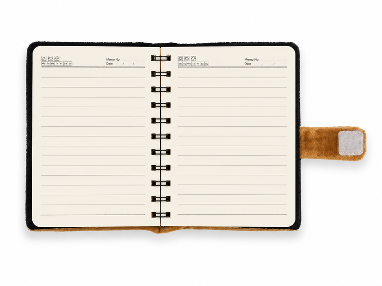 Alaska Bear Plush Notebook