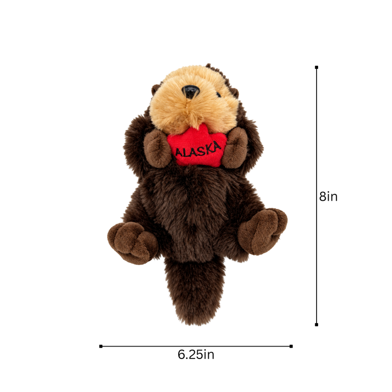 Alaska Otter Plush 8"