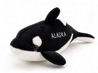 Alaska Orca Plush
