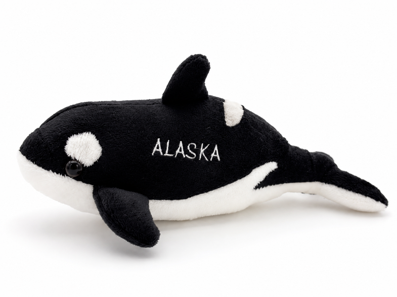 Alaska Orca Plush