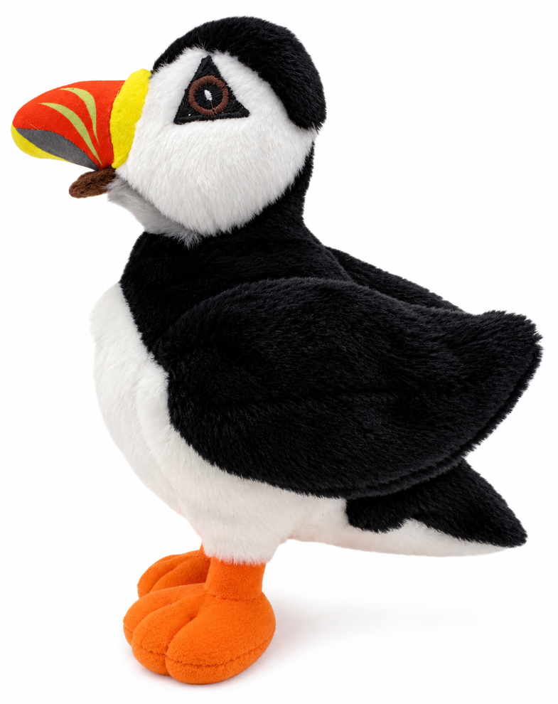 Alaska Puffin Plush 8"