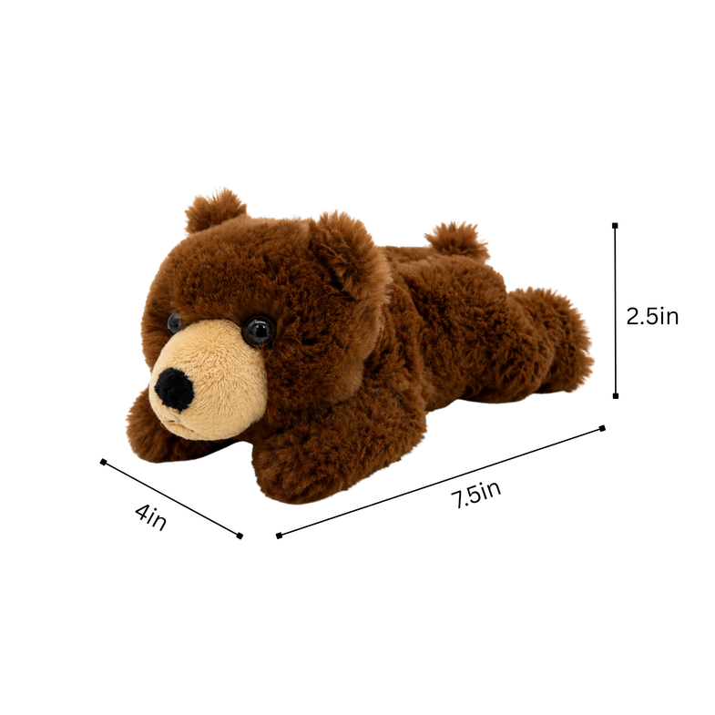 Alaska Laying Grizzly Plush