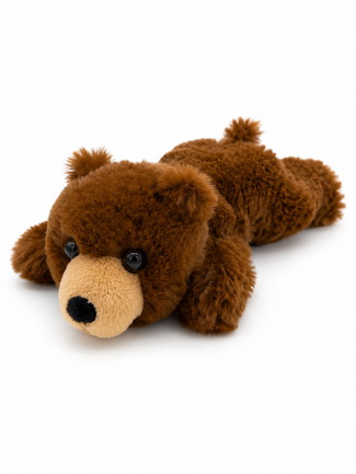 Alaska Laying Grizzly Plush