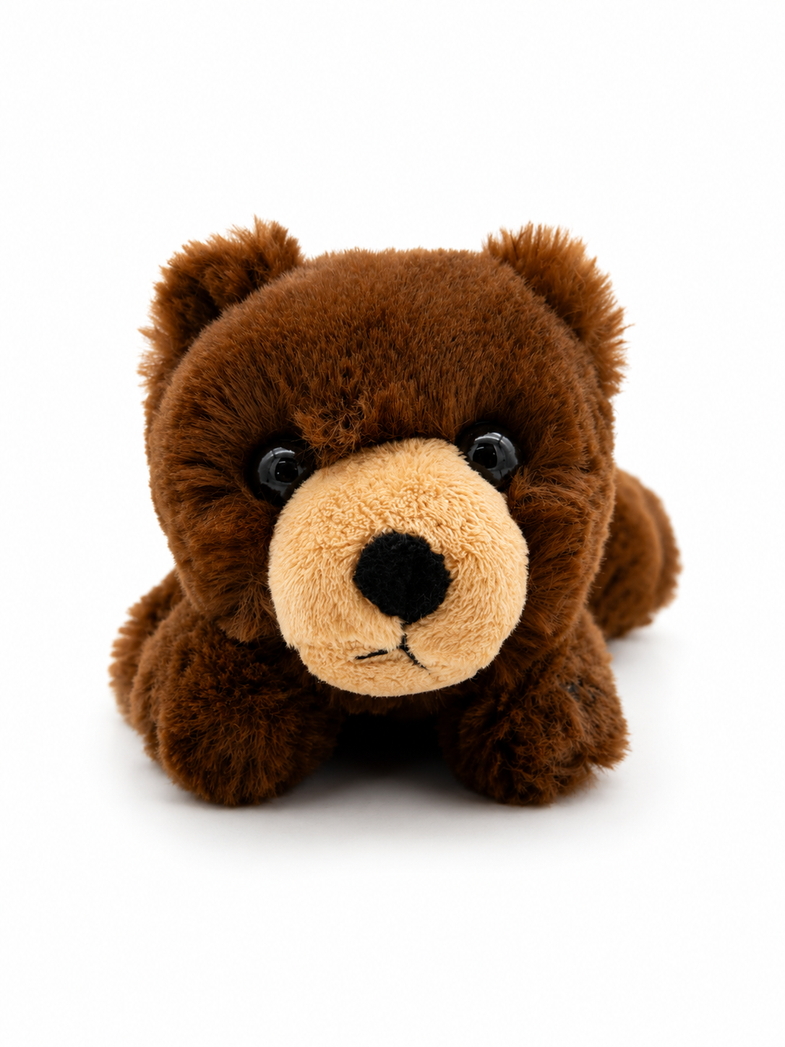 Alaska Laying Grizzly Plush