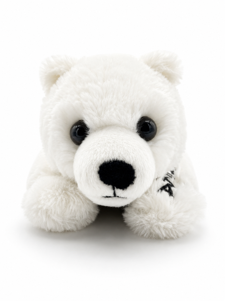 Alaska Laying Polar Bear Plush