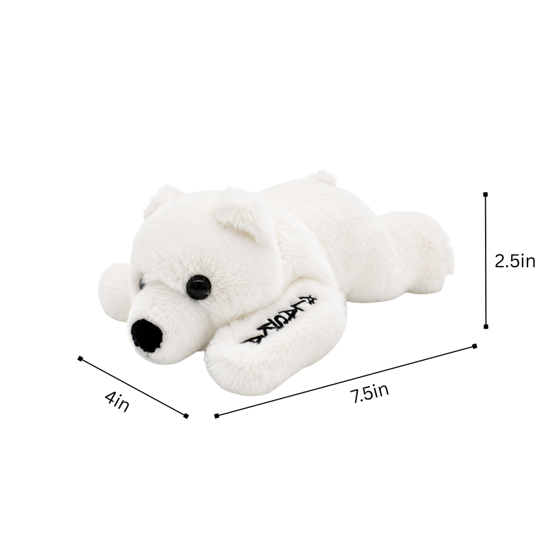 Alaska Laying Polar Bear Plush
