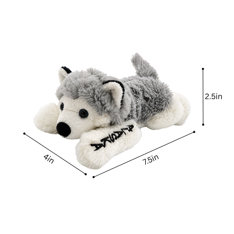 Alaska Laying Husky Plush
