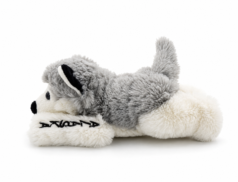 Alaska Laying Husky Plush