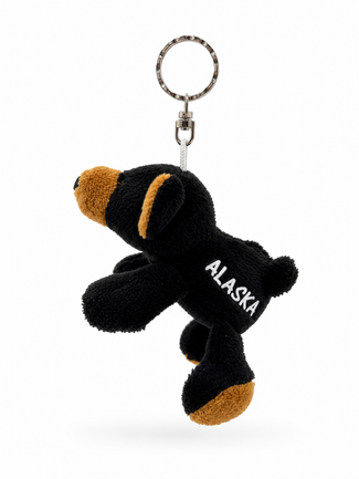 Alaska Bear Plush Keyring