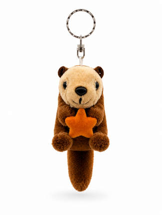 Alaska Sea Otter Plush Keyring