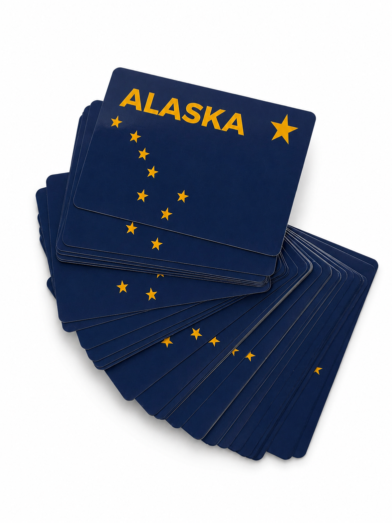Alaska Flag Playing Cards