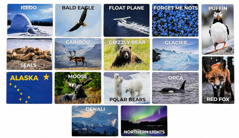 Alaska Memory Game
