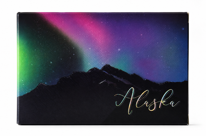 Alaska Northern Lights Foil Playing Cards