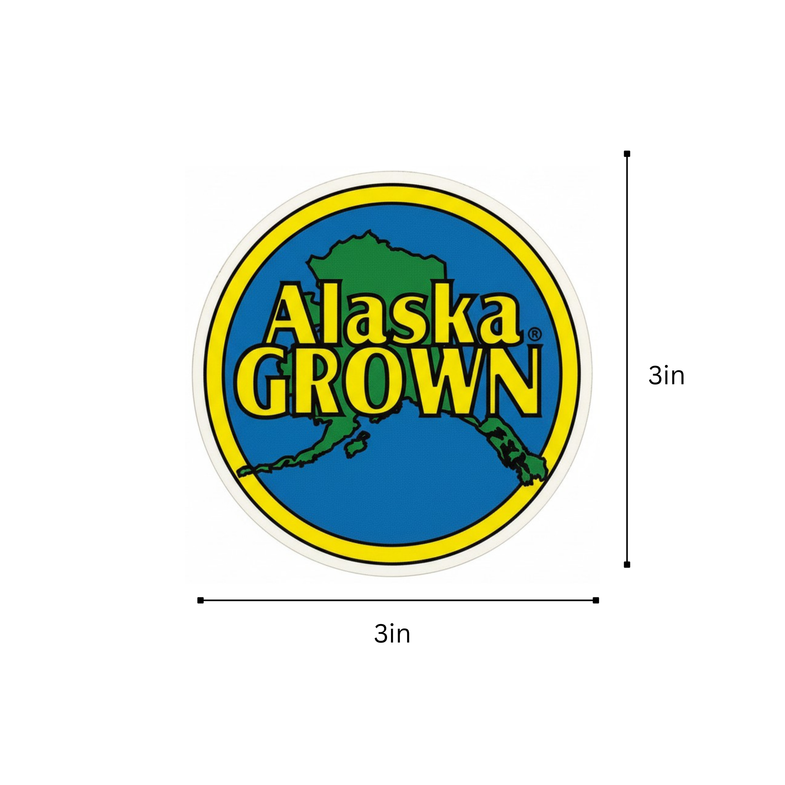 Alaska Grown Sticker