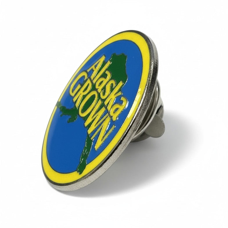 Alaska Grown Lapel Pin