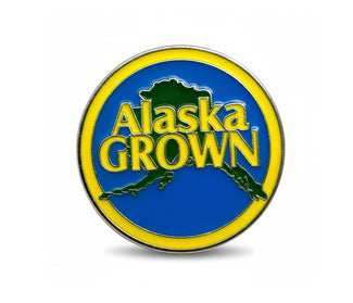 Alaska Grown Lapel Pin