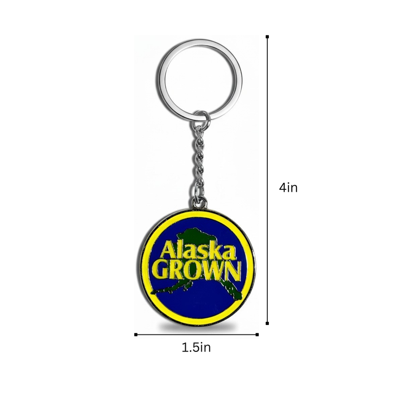 Alaska Grown Keyring