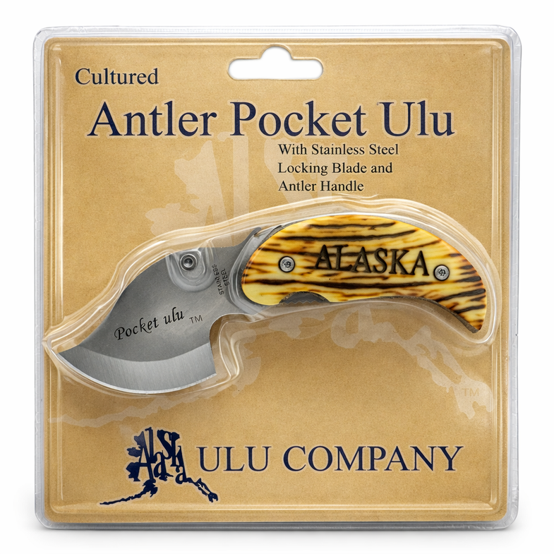 Alaska Antler Pocket Ulu