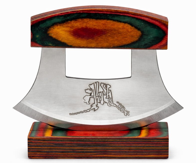 Alaska Exotic Wood Ulu