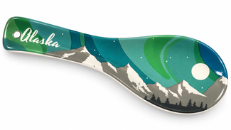Alaska Aurora Spoon Rest