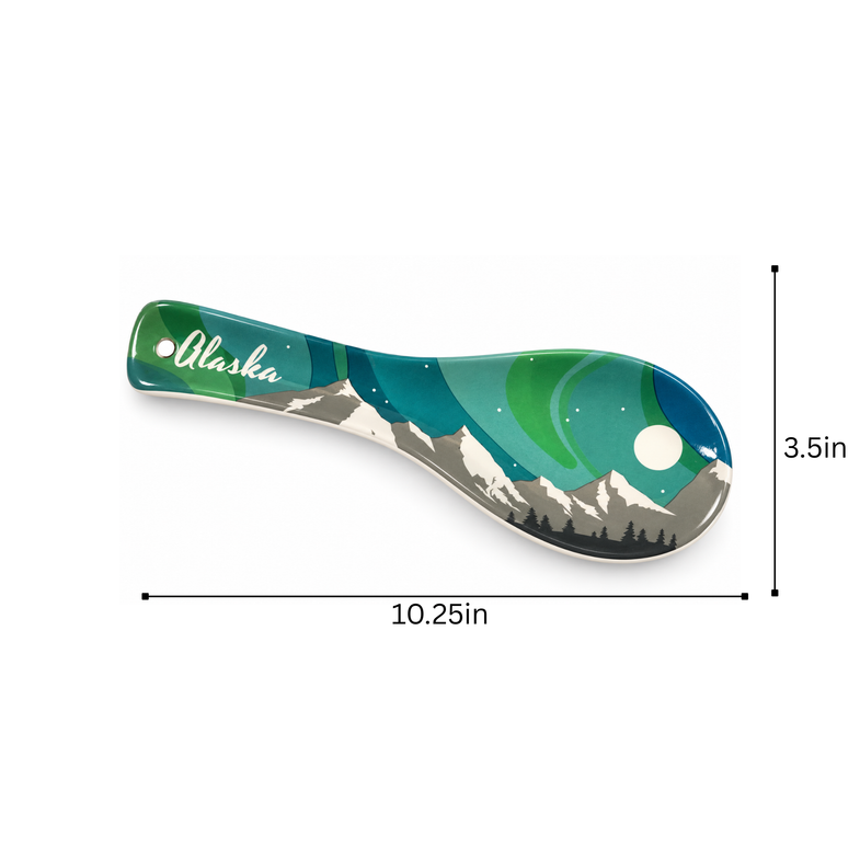 Alaska Aurora Spoon Rest