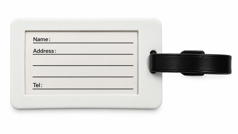 Alaska Aurora Luggage Tag