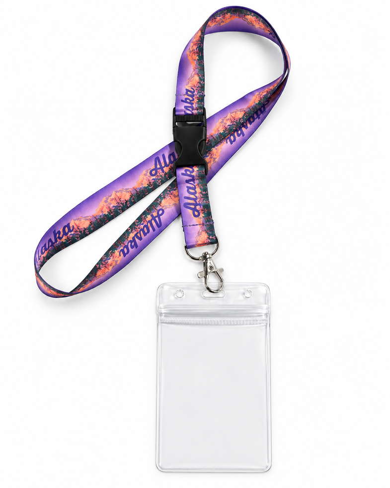 Alaska Fireweed Lanyard