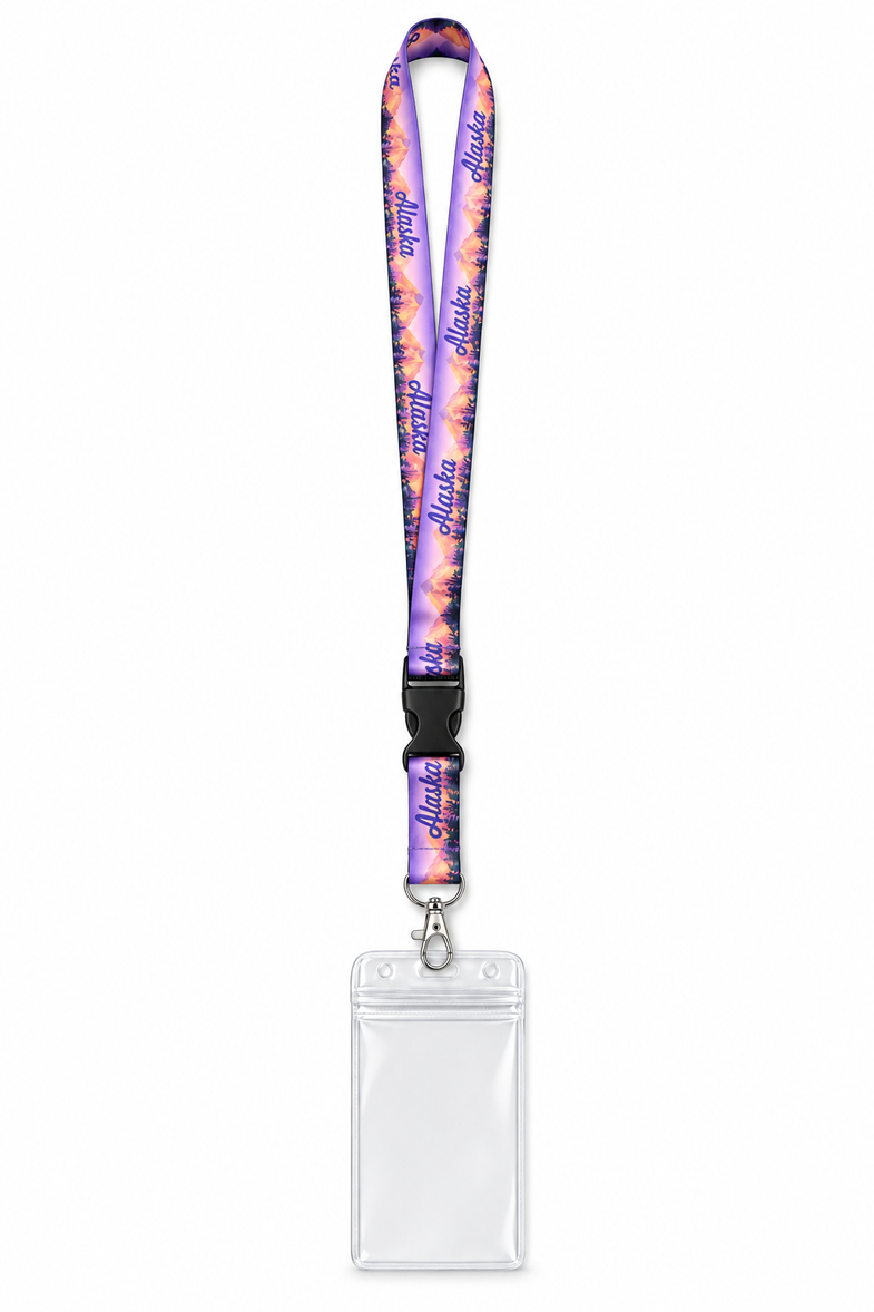 Alaska Fireweed Lanyard