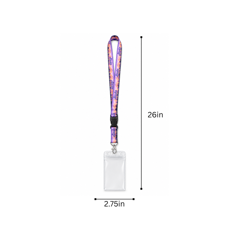 Alaska Fireweed Lanyard