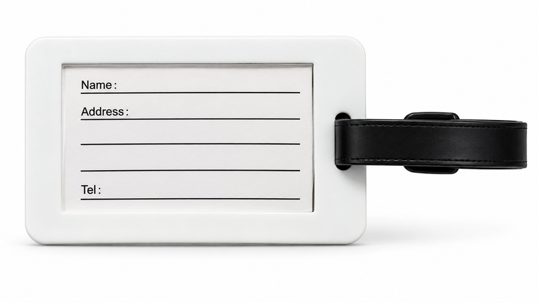 Alaska Fireweed Luggage Tag