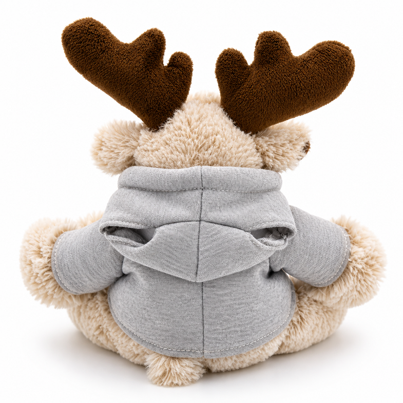 Alaska Hooded Moose Plush
