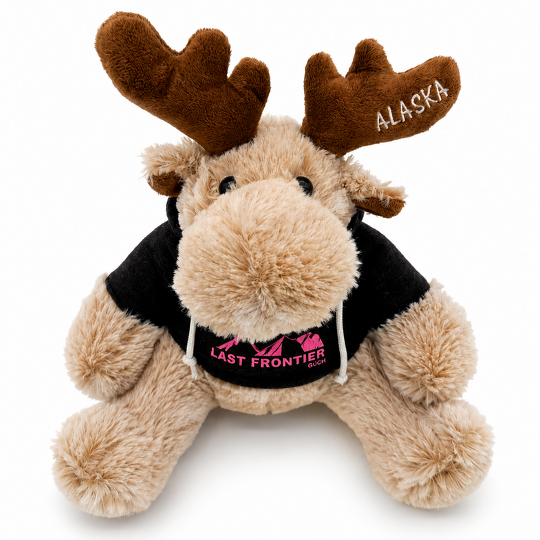 Alaska Hooded Moose Plush
