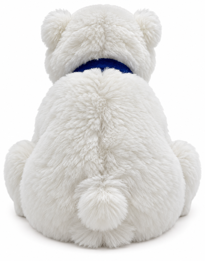 Alaska Polar Bear Plush w/Scarf 9"