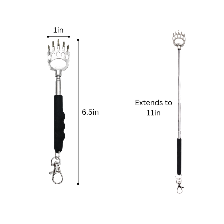 Alaska Bear Claw Back Scratcher Keyring